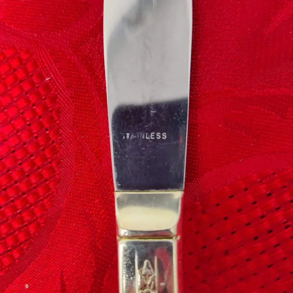8X BK Butter Knives Rogers International MARY Lou DEVONSHIRE Silverplate
